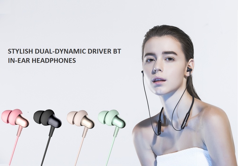 1MORE E1024BT Comfortable & Stylish Bluetooth In-Ear Headphones – Black