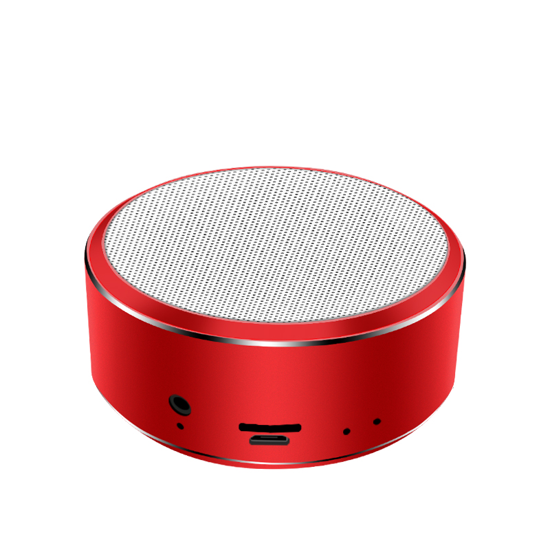 Side view of speaker