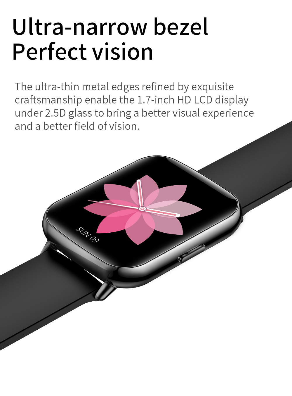 Smartwatch worn on wrist