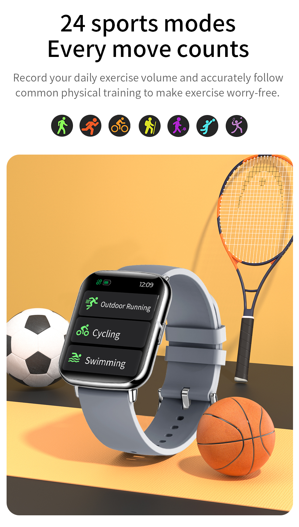 GPS and workout mode interface