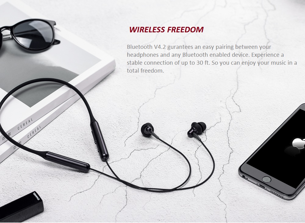 1MORE E1024BT Comfortable & Stylish Bluetooth In-Ear Headphones – Black