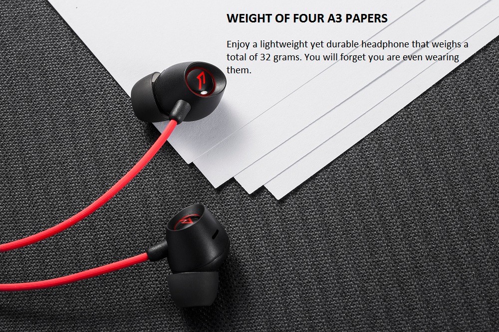 1MORE E1020BT Spearhead VR Bluetooth In-Ear Gaming Headphones (Black)
