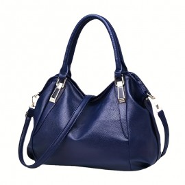 Fashion Handbags For Women, Soft PU Leather Crossbody Bag, Top Handle Satchel Purse For Office