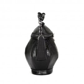 Gothic Purse : Niche 3D Pot Bag, Solid Color Stylish Satchel Bag, Novelty Witchy Gift Top-handle Funky Handbag For Women