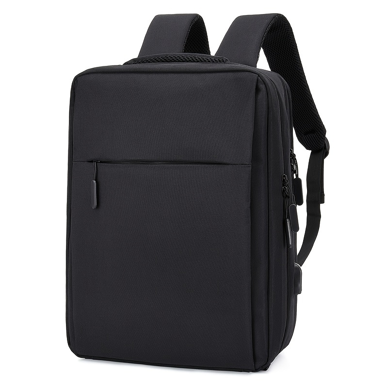 large capacity laptop backpack heavy duty computer backpack usb charging daypack for travel business school details 1